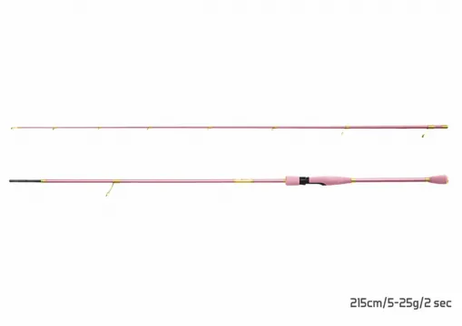 Damen Spinnrute 215cm 5-25g 2-Teile Ultra leichte Damen Spinnfischrute