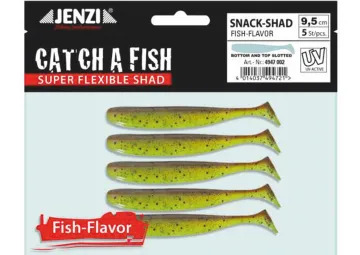 Jenzi Snack-Shad Flav. 3x 5/SB 9,5cm Set 2 mit 3 Farben