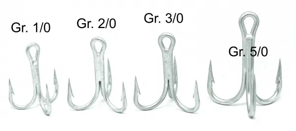 Mustad Drillinge Meeresdrilling Gr. 2/0 Extrem Scharf!