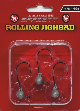 Rolling Jighaed 3/0-10g 3 Stück 3,49€