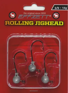 Rolling Jighaed 3/0-14g 3 Stück 3,49€